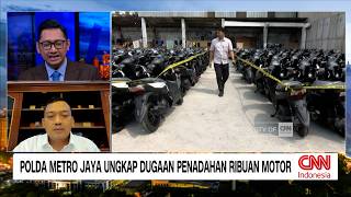 Polda Metro Jaya Bongkar Dugaan Penadahan Ribuan Motor