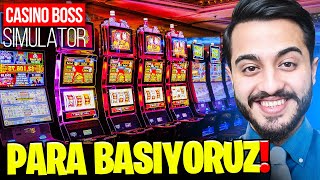 KUMARHANEYİ BÜYÜTTÜK! 50.000$ SLOT MAKİNELERİ ALDIK! Casino Boss Simulator #2