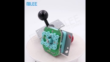 BALLTOP JOYSTICK WITH RED SHAFT COVER - bleegame.com