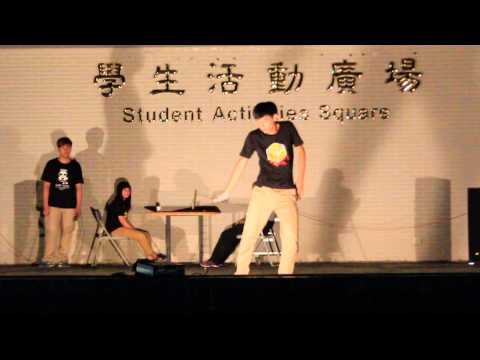 2014/10/01 新生茶會  POPPIN 教學長SOLO