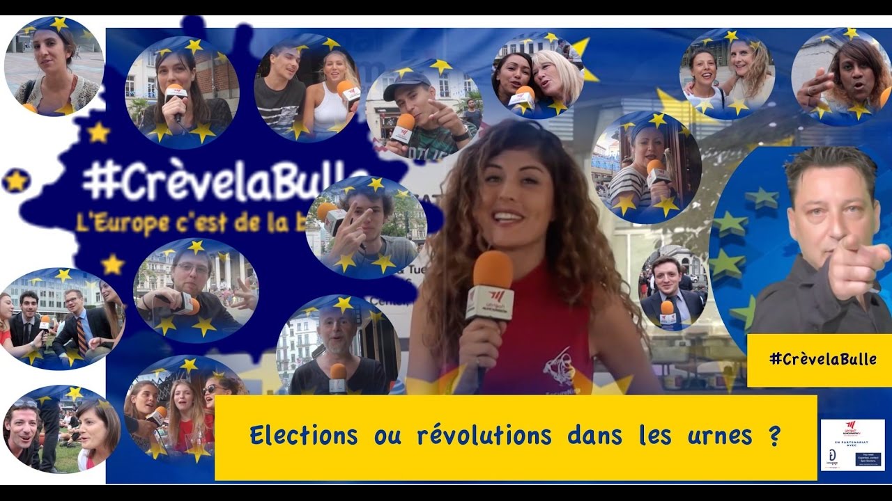 #CrèvelaBulle, l’Europe c’est de la bombe ! Elections ou révolutions dans les urnes ? - émission 4 frances fisher