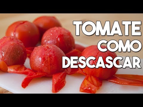 Vídeo: Como Descascar Tomates