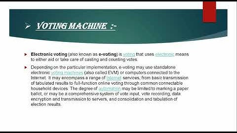 voting machine using python