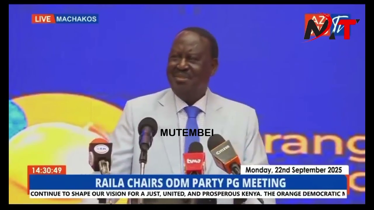 Последняя речь Раилы перед смертью! Он осудил Джунета и Вангу за поддержку второго срока Руто.