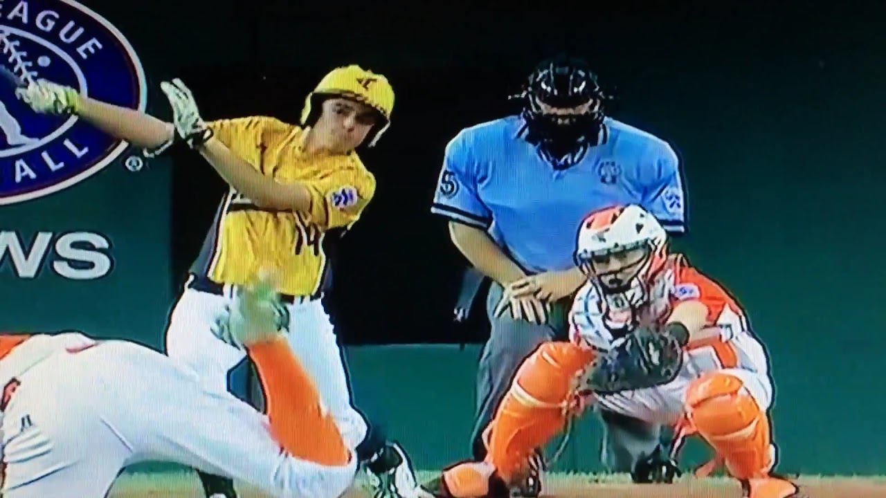 Thomas Barrett Single - 2017 LLWS Texas vs North Carolina
