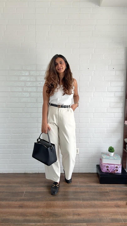 When in doubt keep it crisp #MinimalistChic #chicoutfits #ootd #ootdguide #amazonfinds #minimalstyle