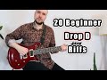 20 Drop D Riffs for Beginners (with Tabs)
