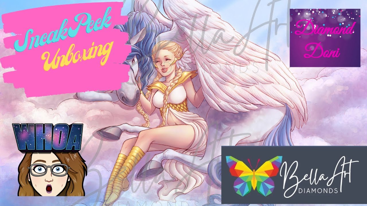 Valkiria & Pegaso - Sneak Peek Unboxing for Bella Art Diamonds