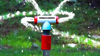 How to make an easy and cheap irrigation sprinkler