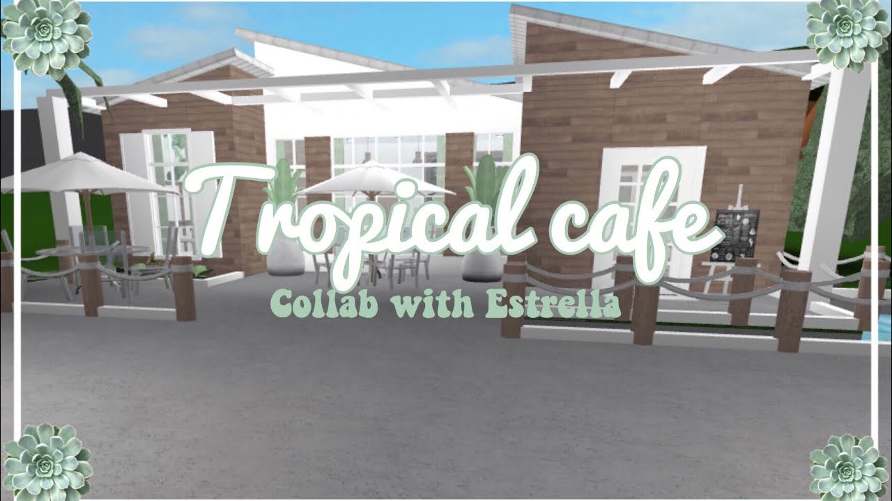 Minty Cafe  Decal In Bloxburg  Kesho Wazo