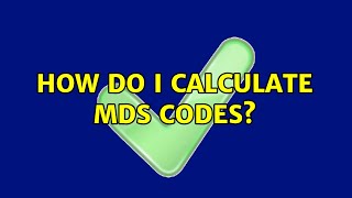 Celebrity How do I calculate MDS codes? Net Worth