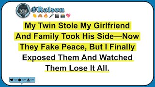 My Twin Stole My Girlfriend And Family Took His Side—Now They Fake Peace, But I Finally Exposed Them