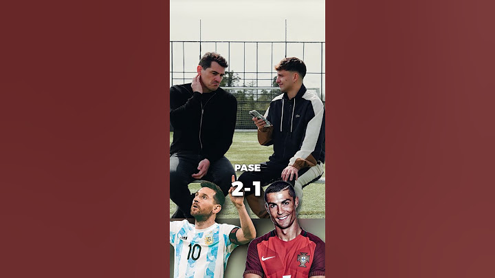 ¿Quién es mejor? ¿Messi o Cristiano? 👀⚽️