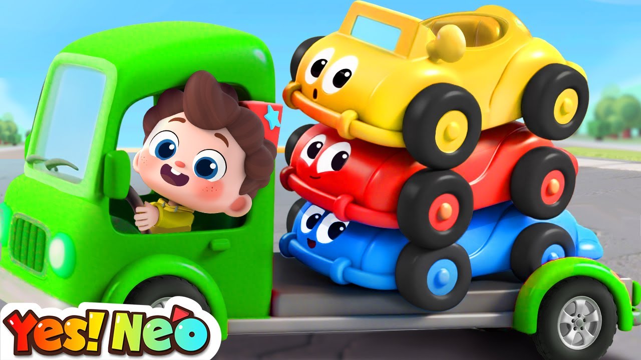 I Can Put Away Toy Cars | Good Habits | Colors Song | Nursery Rhymes & Kids Songs | Yes! Neo
