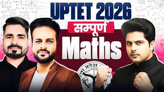 UPTET 2026 संपूर्ण MATHS By Sachin Academy live 12pm | UPTET MATHS MARATHON