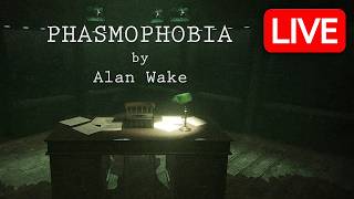 Playing the CRAZY New Update for Phasmophobia - Alan Wake Event, New Ghosts & More LIVE 🔴