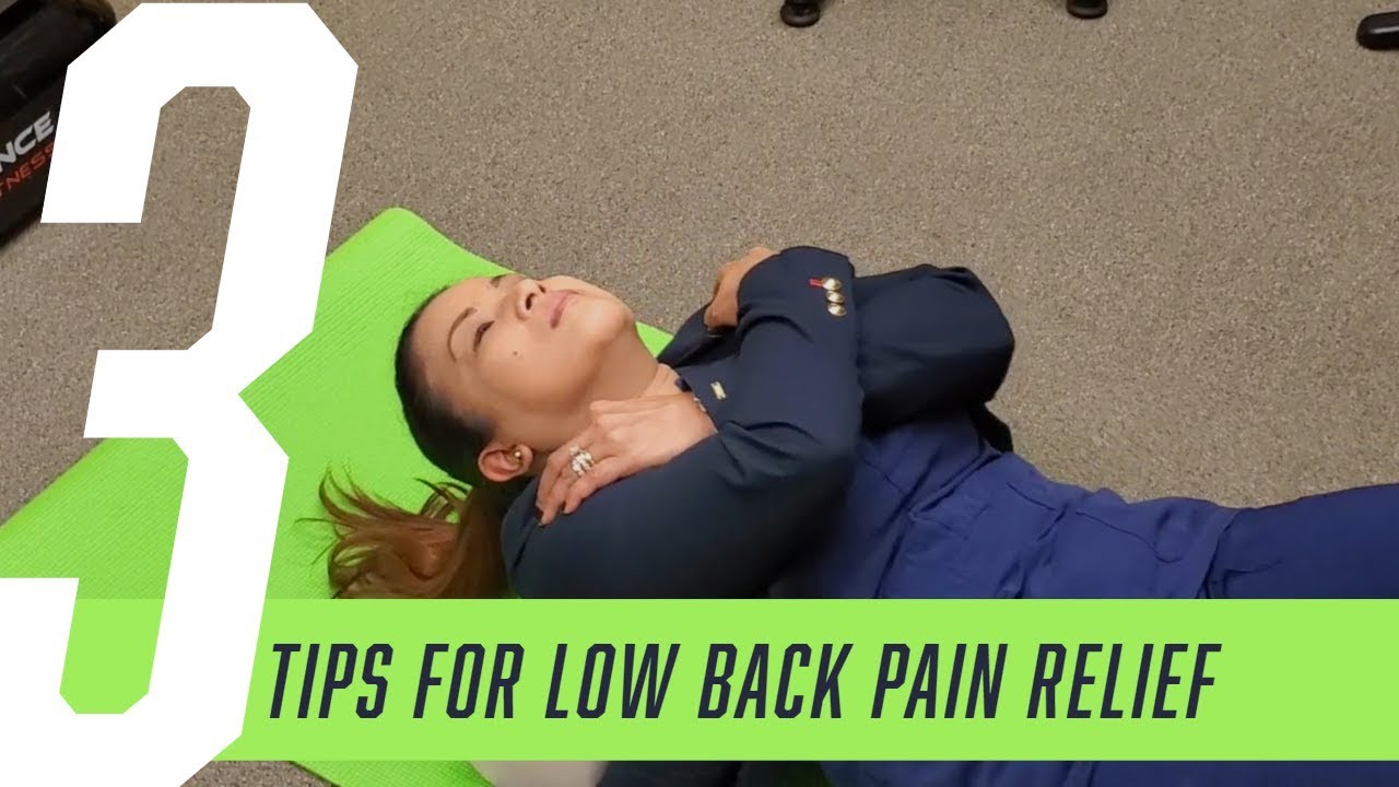3 Tips for Lower Back Pain Relief / Chiropractic Care in Madison, WI