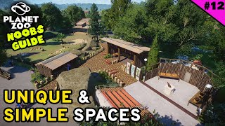 How to Get CREATIVE in Awkward Spaces | Planet Zoo Beginners Guide