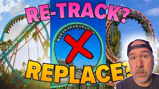 RE-TRACK or REPLACE? 10 MAJOR Coasters That Could Be in Serious Trouble…