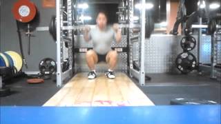 255 x 5 squat