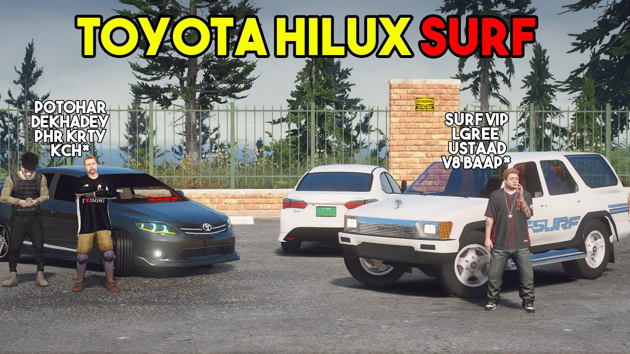 JIMMY AND USTAAD FINDING NEW CAR | TOYOTA HILUX SURF | COROLLA X | REAL ...