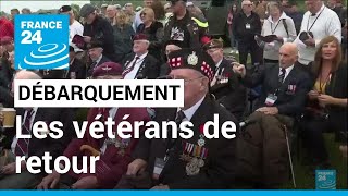 78e anniversaire du Débarquement : les vétérans reviennent en Normandie • FRANCE 24