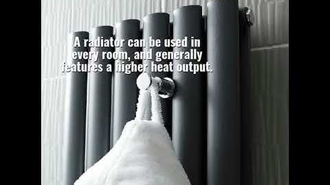 Radiators vs Towel Rails...