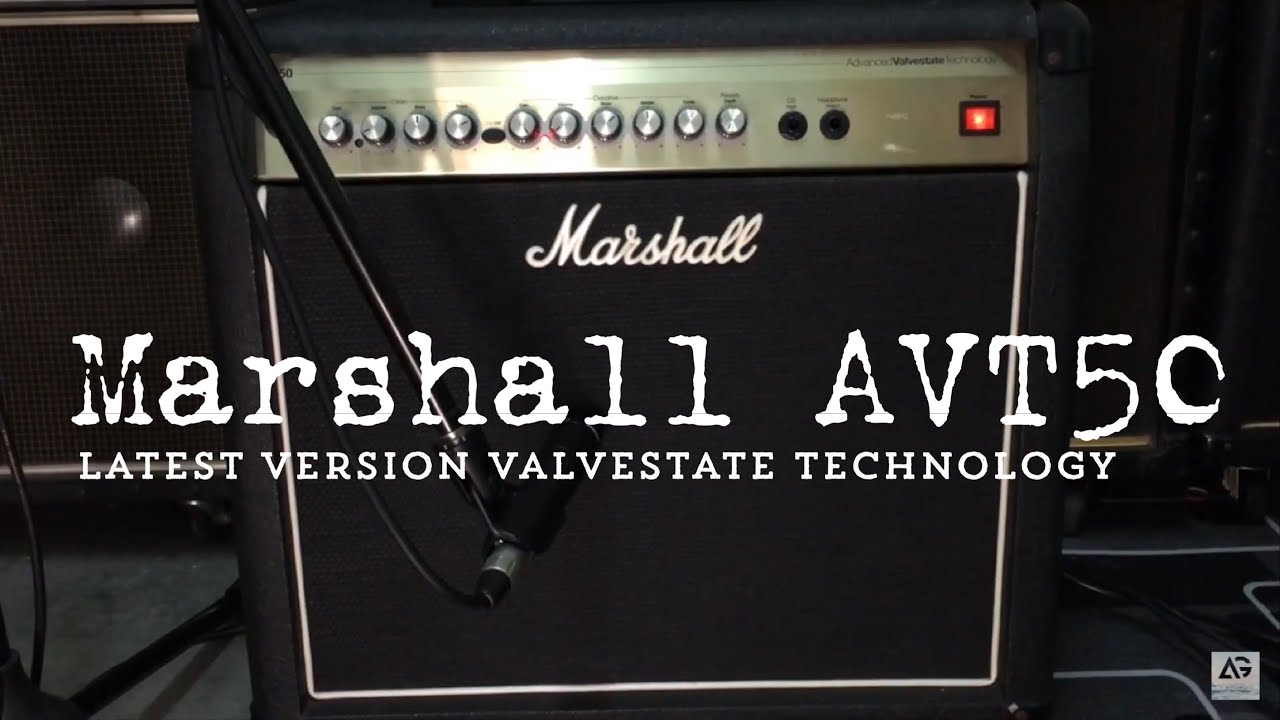 Best Combo Amp | Marshall AVT50X Made in England | Demo no talking