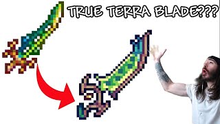 Terraria Terra Blade but BETTER? TRUE TERRA BLADE (Ancients Awakened Mod)