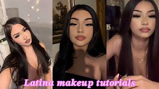 Latina Makeup Tutorial TikTok Compilation Part 1