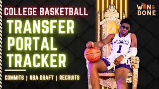 College Basketball Transfer Portal | Breaking News | Great Osobor a Husky | Bronny James NBA Draft