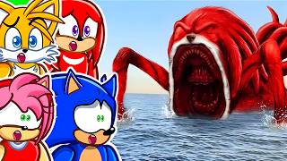Reacting To REAL LIFE KNUCKLES SEA MONSTER!!