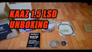 KAAZ 1.5 Way LSD Unboxing KAAZ 1.5 Way LSD Unboxing