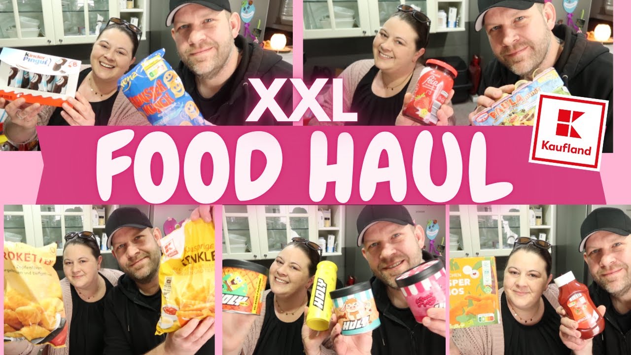 XXL FOOD HAUL| 168€ Wocheneinkauf| KAUFLAND| Team CJ