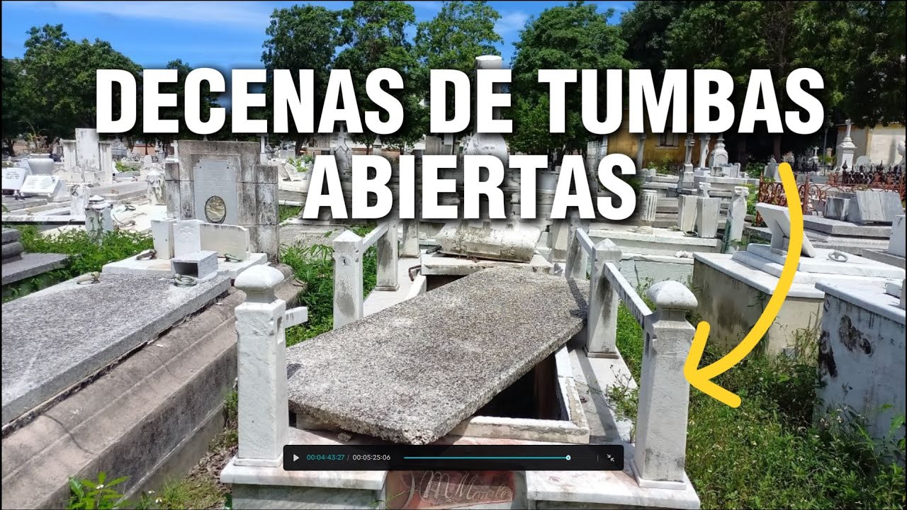Así está el Cementerio Colón: entre el abandono y los profanadores de tumbas