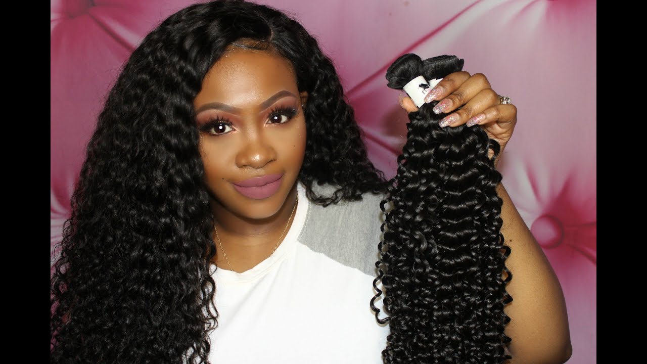 DIAMOND VIRGIN HAIR CO BRAZILIAN MINK CURLY UNBOXING 2016