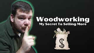 How I Sell My Woodworking Projects // Business Tips // Side hustle