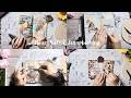 1 Hour ASMR Journal Compilation ✨ Vintage, Travel & Cozy Scrapbook | No Talking
