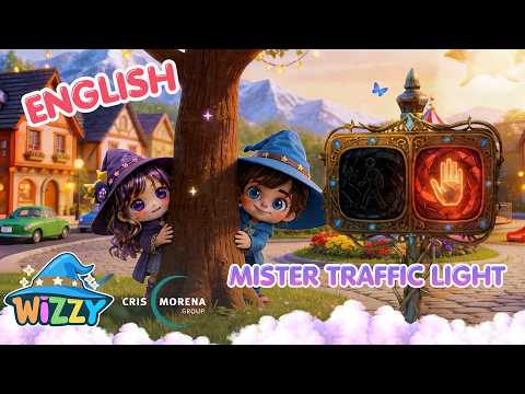 Mister Traffic Light 🚦 | Cris Morena Animated | Wizzy | Kids Songs
