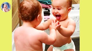 面白い赤ちゃんが初めて鏡を見る 面白い赤ちゃんのビデオ Youtube 面白い赤ちゃんが初めて鏡を見る 面白い赤ちゃんのビデオ Youtube