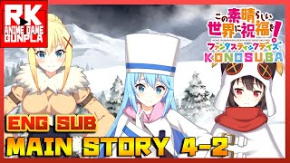 [Eng Sub] Kazuma meets The Winter Shogun, AGAIN | KonoSuba Fantastic Days | 4-2