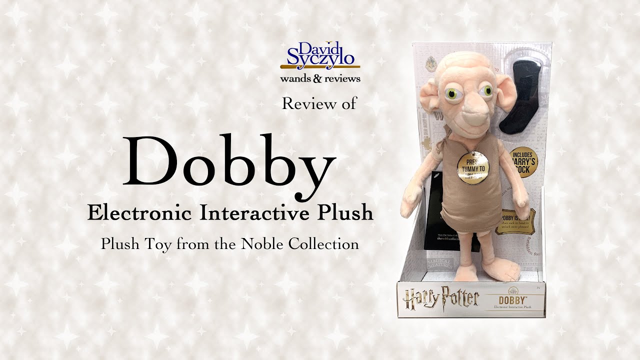 Harry Potter Dobby Interactive Talking plush The Noble Collection