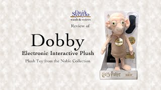 The Noble Collection Harry Potter Dobby Interactive Plush, 11 Speaks 16  Phrases