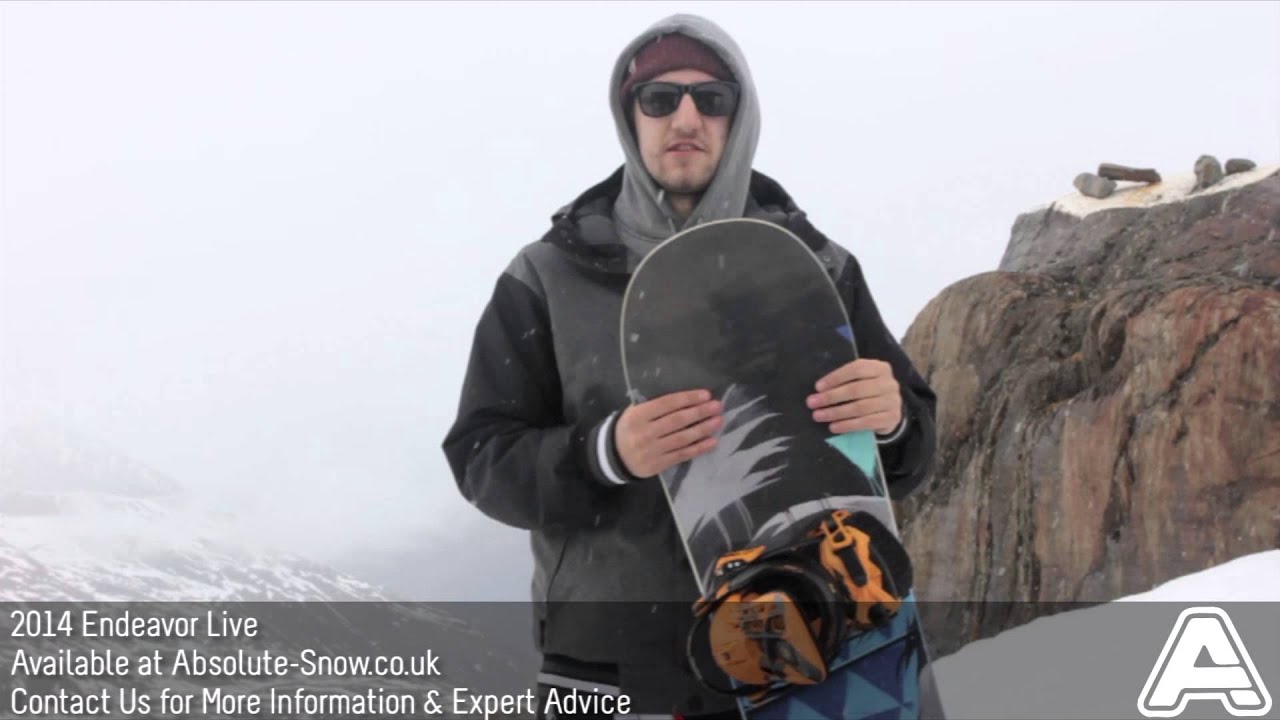 2013 / 2014 Endeavor Live Snowboard Video Review YouTube