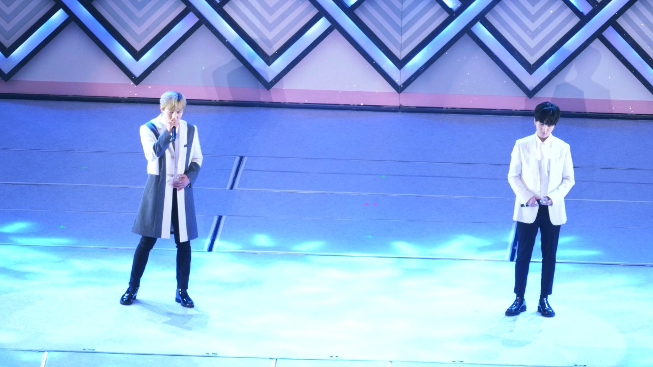 170708 예성 YESUNG X 강타 KANGTA _ 먹지 Gray Paper 직캠 _  SMTOWN LIVE Concert