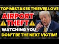 Airport Thieves Target These Mistakes — Don’t Be Their Next Victim!