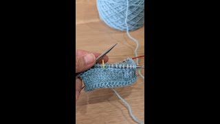 How to knit and seamlessly join the Horizontal Chain Stitch