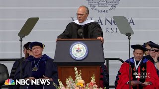 Lester Holt delivers Villanova University’s commencement speech
