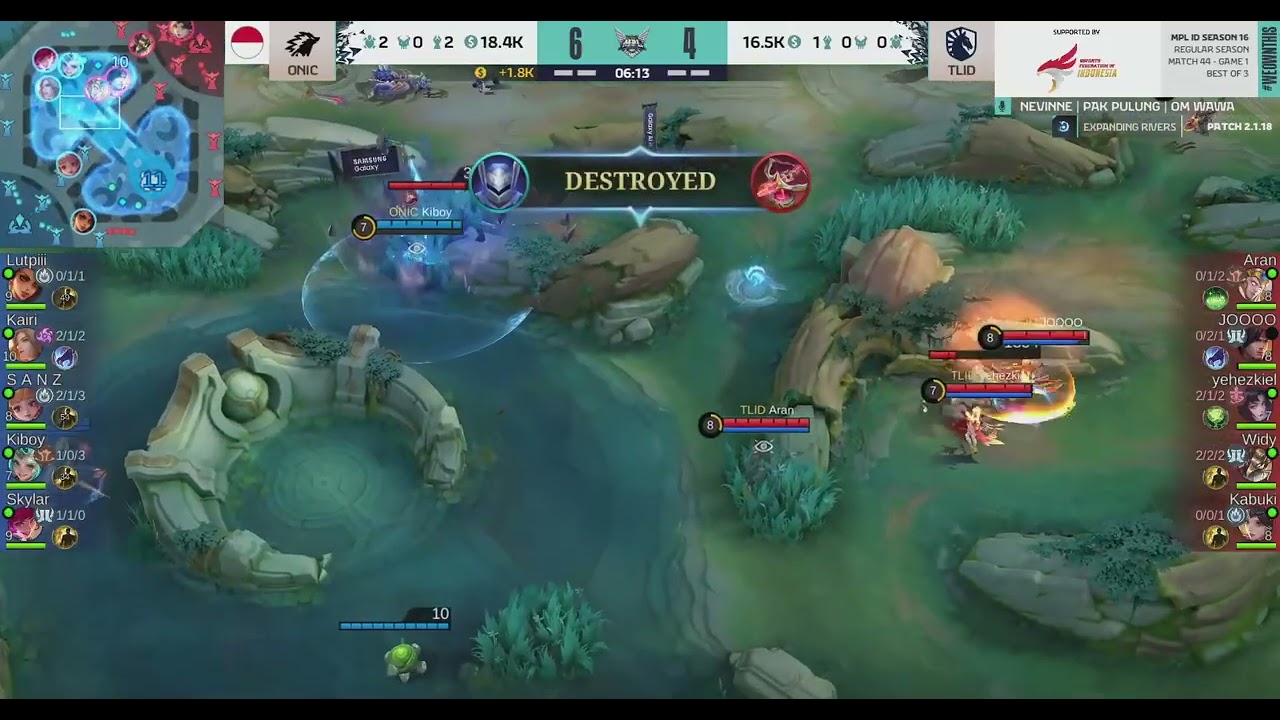 ONIC VS TLID GAME 1 MPLS16