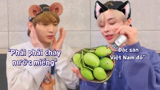 [Vietsub] Khoá phổ cập kiến thức ẩm thực Việt Nam và cái Tết đi ra mắt gia đình nhà Lew của HanBin